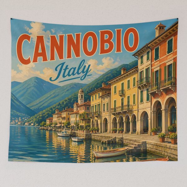Item preview, Cannobio Italy - Scenic Travel Destinations designed and sold by LSVart.