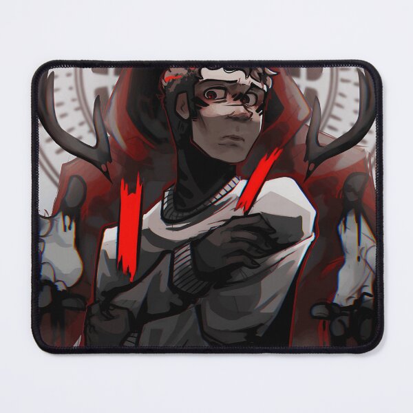 Item preview, Red Antlers in the Static designed and sold by fibiiiartstudio.