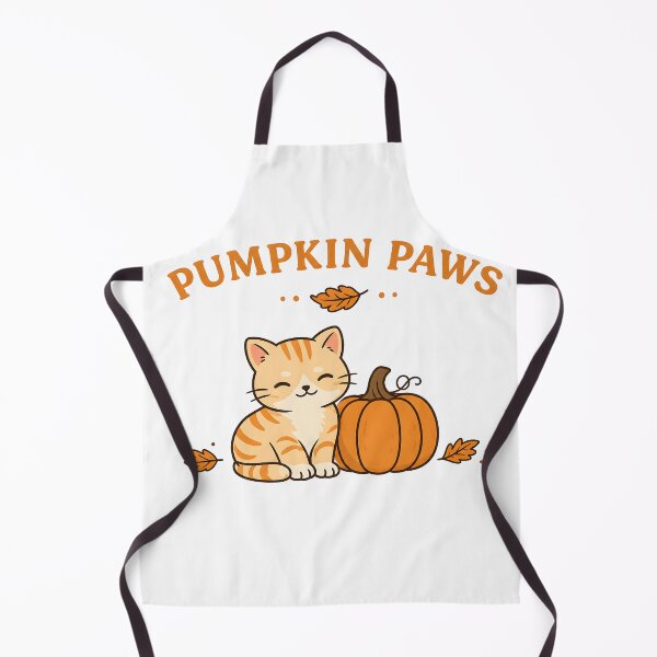 Item preview, Pumpkin Paws Cute Orange Tabby Cat with Pumpkin Fall Design designed and sold by AhmedAlbb.