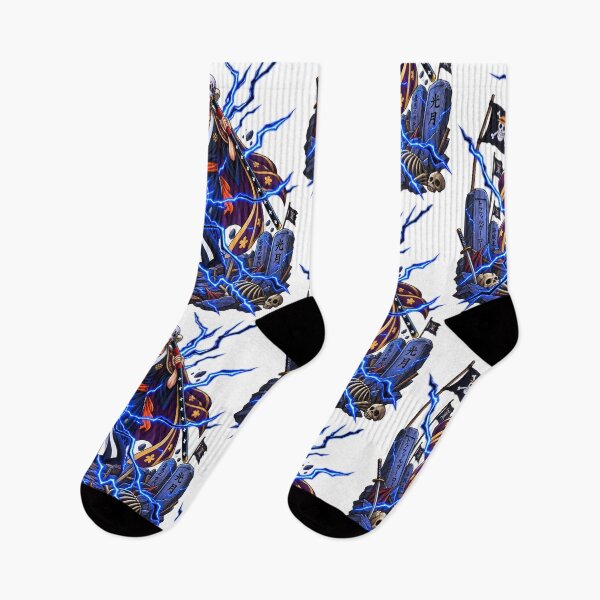 Item preview, Trafalgar Law Blue Lightning Wano Anime Vector designed and sold by Francisbb.