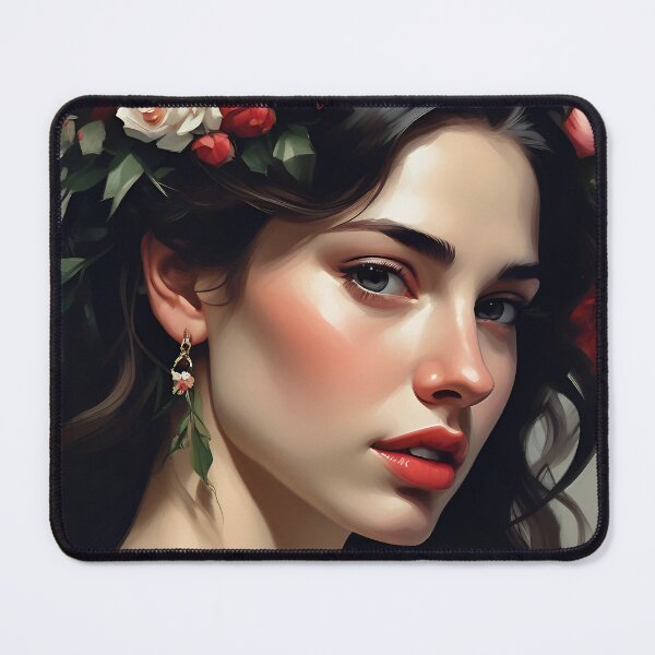 Item preview, Woman with flowers designed and sold by MK26Designs.