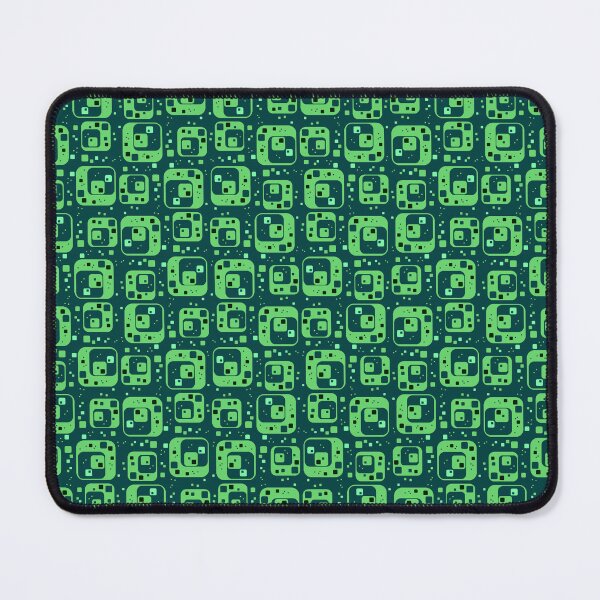 Item preview, Digital Matrix - Neon Green Geometric Tech Pattern designed and sold by Roberto Triolo.