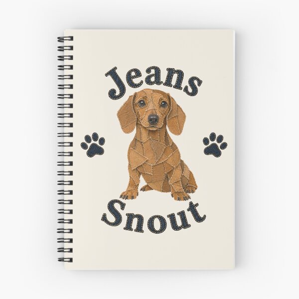 Item preview, Light Brown Smooth Dachshund Denim Patch Art designed and sold by JeanSnout.