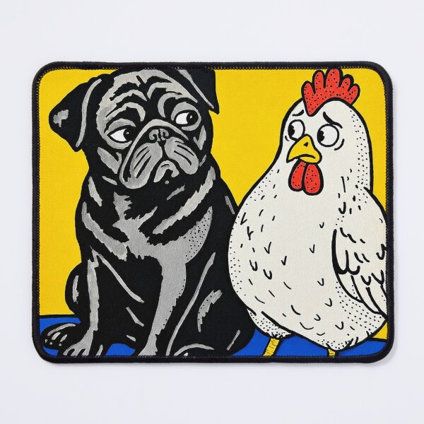 Item preview, Greta and the Chicken designed and sold by PopFright Art Company .