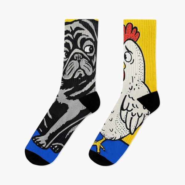 Item preview, Greta and the Chicken designed and sold by PopFright Art Company .