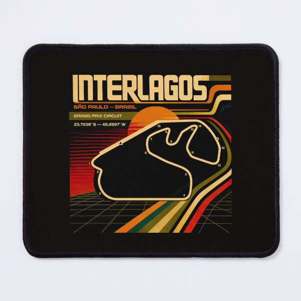 Item preview, Where Speed Becomes Timeless Art Interlagos Brasil #1 designed and sold by Helios Be. Lavsh.
