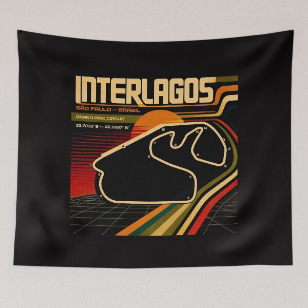 Item preview, Where Speed Becomes Timeless Art Interlagos Brasil #1 designed and sold by Helios Be. Lavsh.