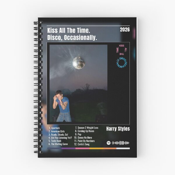 Item preview, Minimalis Album Cover - Kiss All The Time. Disco Occasionally  By.''Harry-Styless'' designed and sold by grockstonesi.
