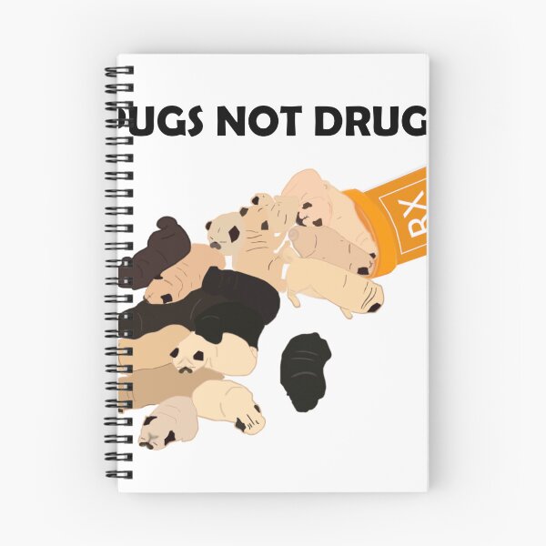 Item preview, Pugs Not Drugs designed and sold by FaithWinne.