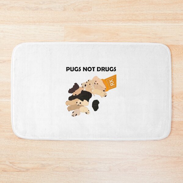 Item preview, Pugs Not Drugs designed and sold by FaithWinne.