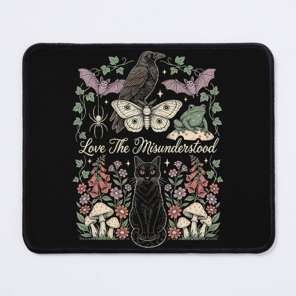 Item preview, Love The Misunderstood Bat Raven Cat Mysterious Creatures designed and sold by Redgiant87x.
