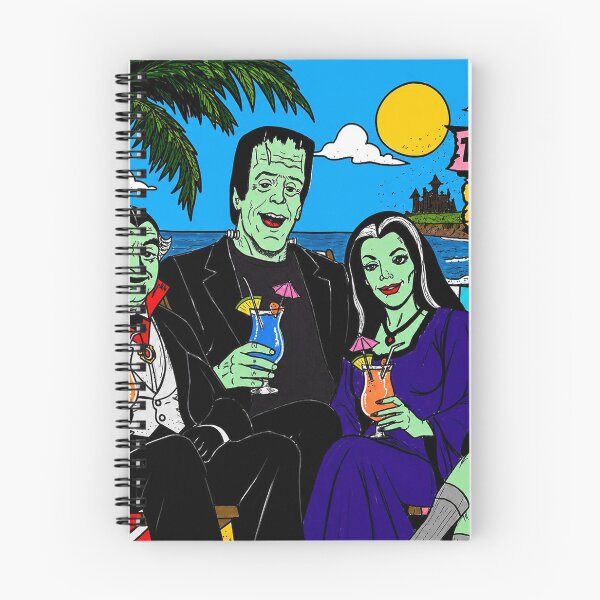 Item preview, The Munsters on the Beach designed and sold by PopFright Art Company .