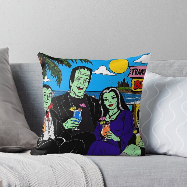 Item preview, The Munsters on the Beach designed and sold by PopFright Art Company .