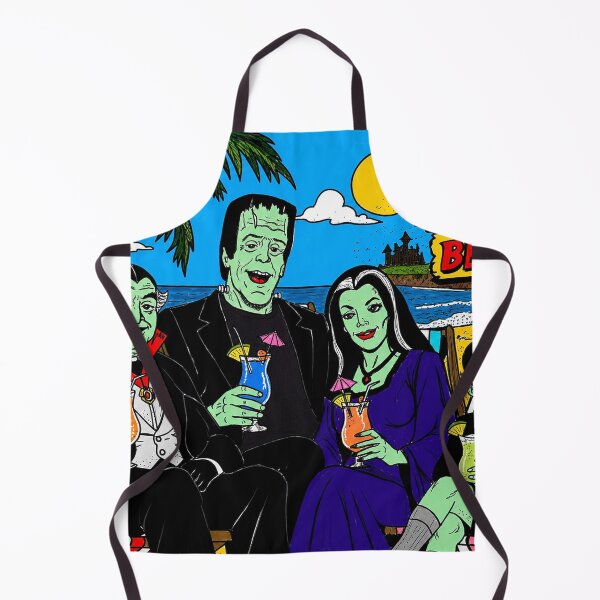 Item preview, The Munsters on the Beach designed and sold by PopFright Art Company .