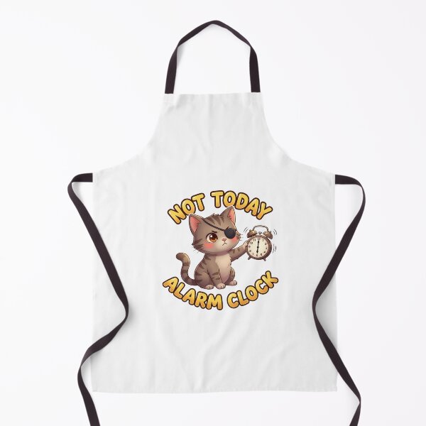 Item preview, Not Today Alarm Clock Cat designed and sold by 1smillaundfiete.