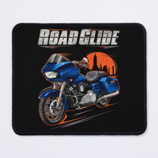 Item preview, Motorcycle Road Glide FLTRX 2017 Superior Blue for Motorcycle Riders designed and sold by MotoApparelHub.