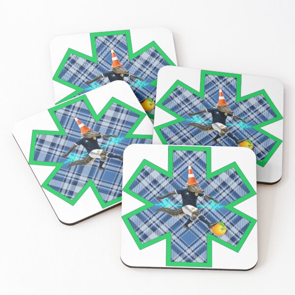 Item preview, Tartan Army Traffic Cone Alligator Miami Fire Rescue Star of Life designed and sold by FireEMSDesigns.