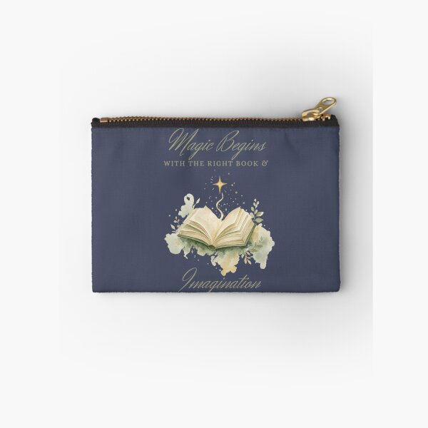 Item preview, Magic begins with the right book and Imagination  designed and sold by ShipDrop.