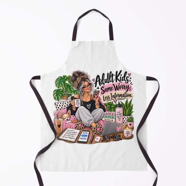 Item preview, Adult Kids: Same Worry, Less Information – Funny Mom Saying designed and sold by CottageGardenCo.