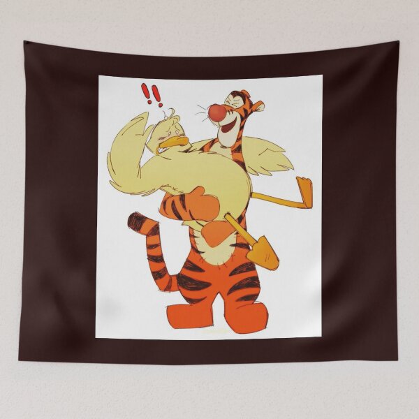 Item preview, Happy Tiger Duck designed and sold by irrelevantiger.