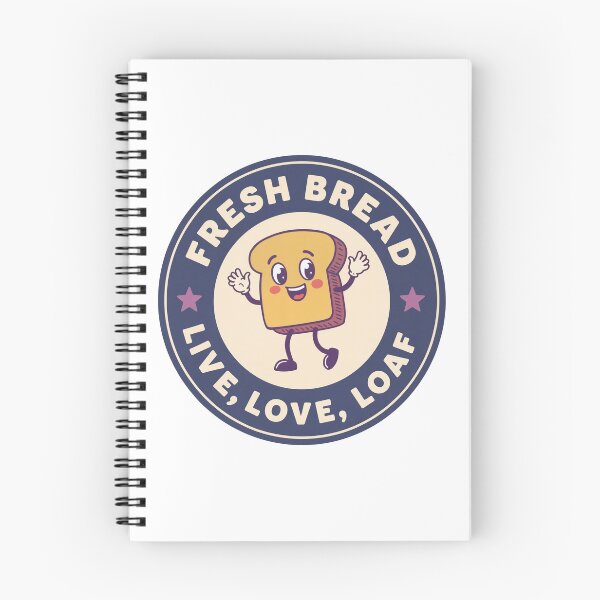 Item preview, Bread Live, Laugh, Loaf designed and sold by Pop-And-Pixels.