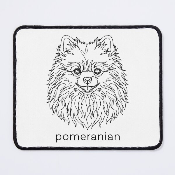 Item preview, Pomeranian Line Art designed and sold by SUP-R-Ts.