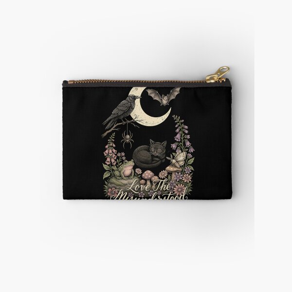 Item preview, Love The Misunderstood Bat Raven Cat Woodland Aesthetic designed and sold by Redgiant87x.