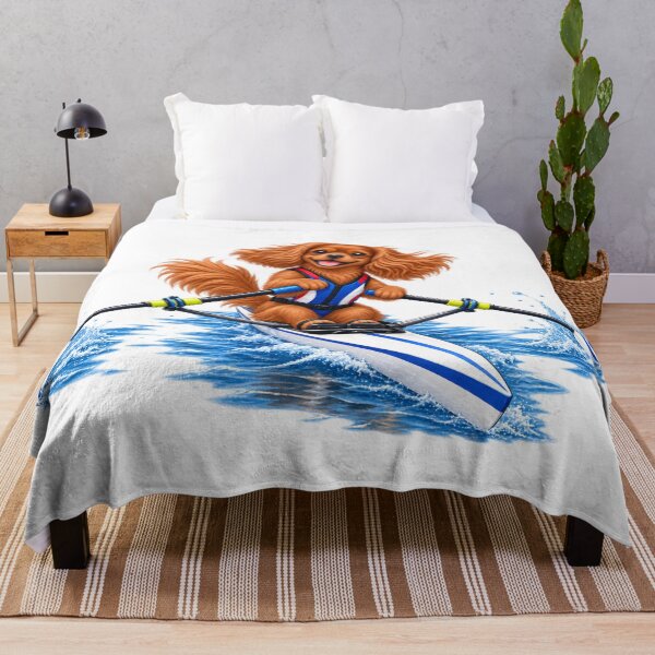 Item preview, Ruby Cavalier Rowing designed and sold by SpottyRainbow.