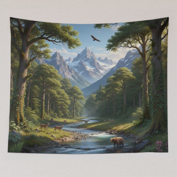 Item preview, Peaceful wilderness designed and sold by AnonimusDesigns.