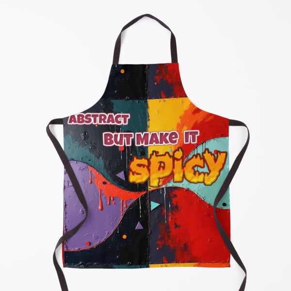 Item preview, abstract but make it spicy colorful funny typographic abstract design designed and sold by SmashingDeals.