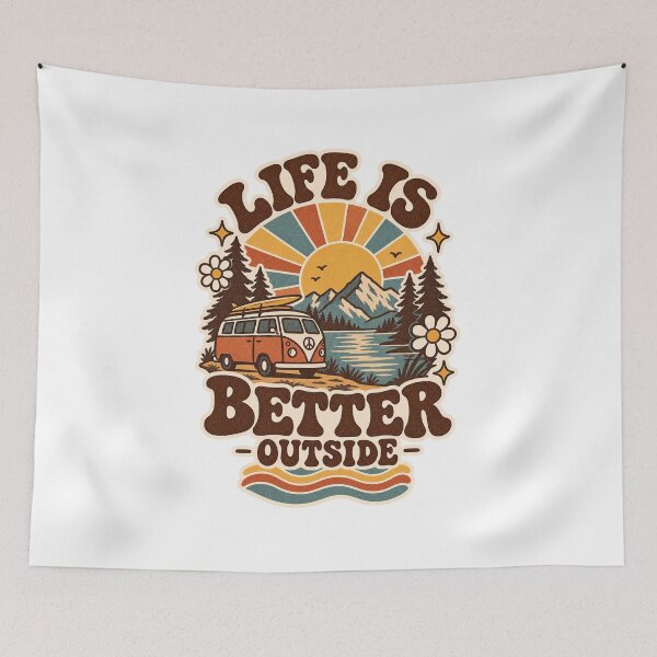 Item preview, Life Is Better Outside designed and sold by JN-Designn.