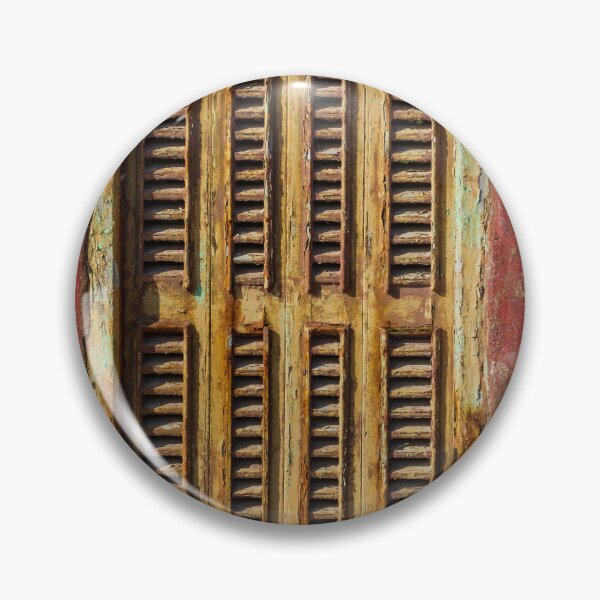 Item preview, Rustic Yellow Wooden Window With Red Frame on a Textured Wall designed and sold by Nmallia.