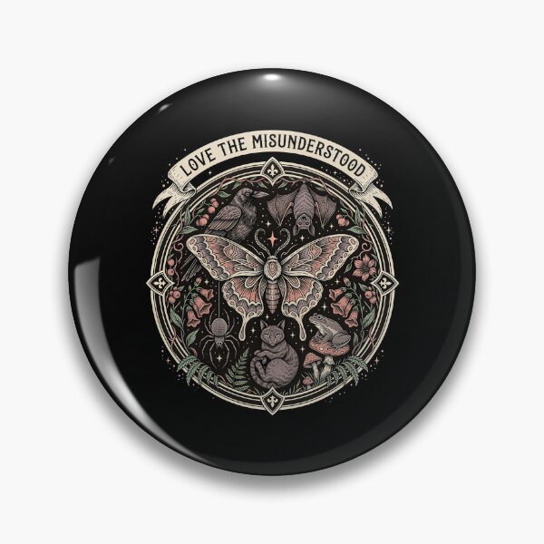 Item preview, Love The Misunderstood Bat Raven Cat Dark Nature designed and sold by Redgiant87x.