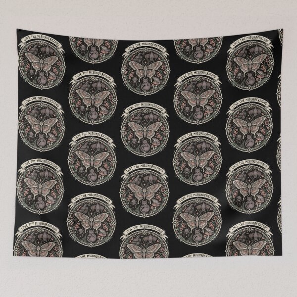 Item preview, Love The Misunderstood Bat Raven Cat Dark Nature designed and sold by Redgiant87x.