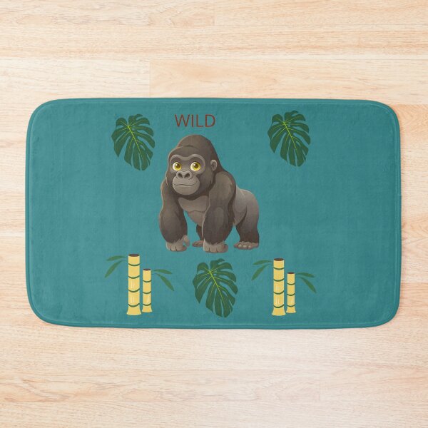 Item preview, Wild Gorilla Tropical Art designed and sold by DidiDesignShop.