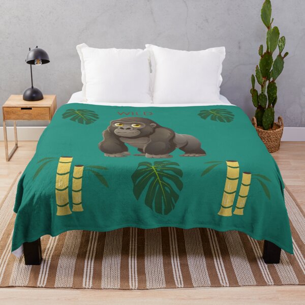 Item preview, Wild Gorilla Tropical Art designed and sold by DidiDesignShop.