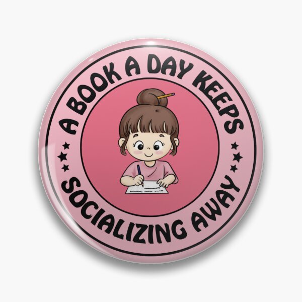 Item preview, A Book a day keeps designed and sold by BookishBoutique  Bliss.