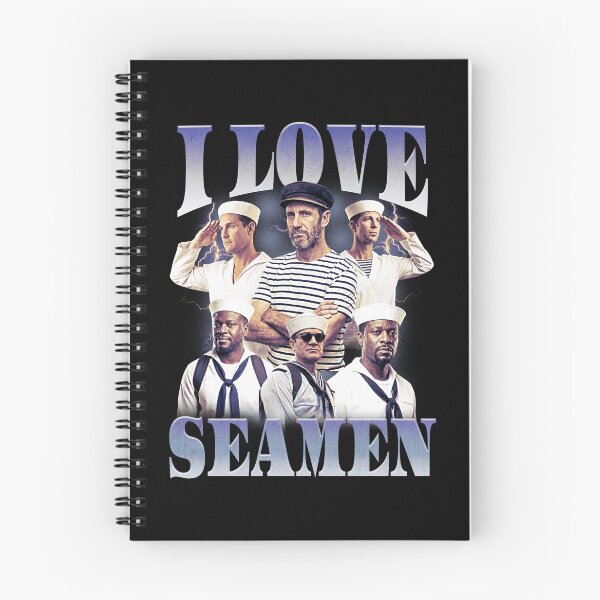 Item preview, I Love Seamen Funny Vintage Bootleg designed and sold by BelkaMd.