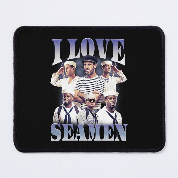 Item preview, I Love Seamen Funny Vintage Bootleg designed and sold by BelkaMd.
