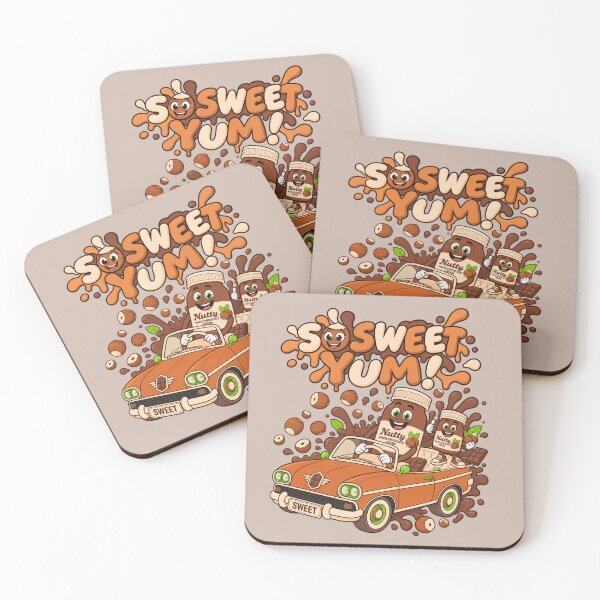 Item preview, So Sweet Yum! – Funny Hazelnut Chocolate Retro Ride designed and sold by Aimetoi.