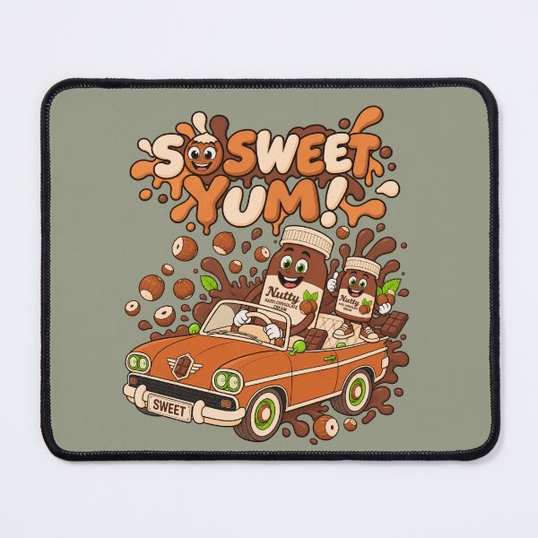 Item preview, So Sweet Yum! – Funny Hazelnut Chocolate Retro Ride designed and sold by Aimetoi.