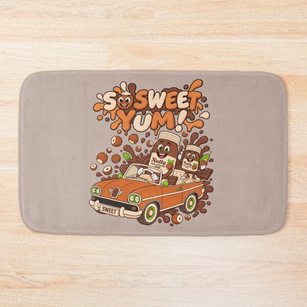 Item preview, So Sweet Yum! – Funny Hazelnut Chocolate Retro Ride designed and sold by Aimetoi.