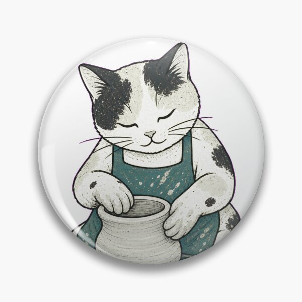 Item preview, Pottery Cat Studio designed and sold by LaunchUIStudio.
