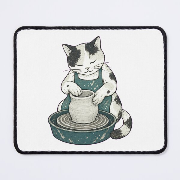 Item preview, Pottery Cat Studio designed and sold by LaunchUIStudio.