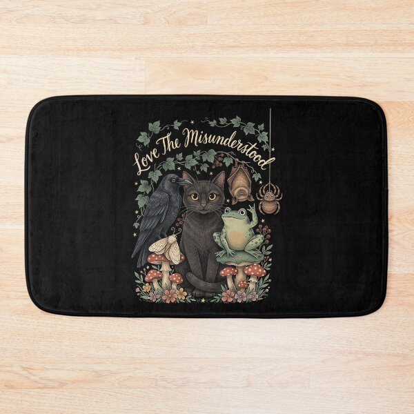 Item preview, Love The Misunderstood Bat Raven Cat Forest Creatures designed and sold by Redgiant87x.