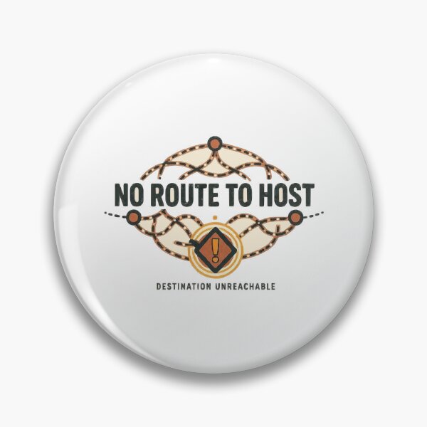 Item preview, No Route To Host Funny Network Engineer Error designed and sold by ironsloth.