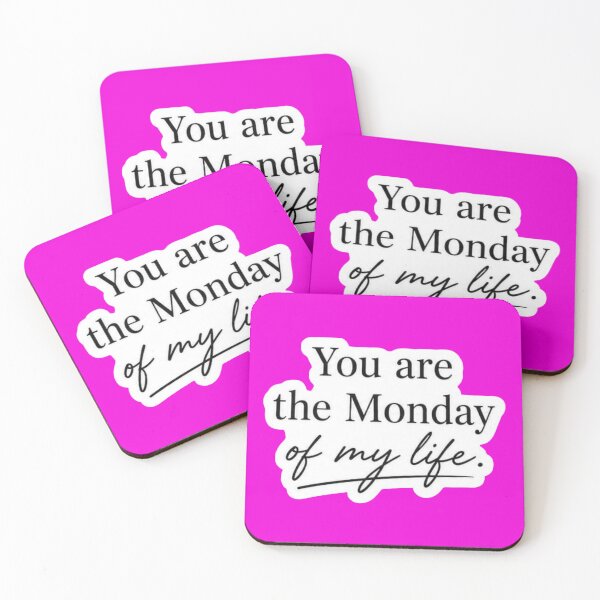 Item preview, You Are The Monday Of My Life Sarcastic Quote Sticker designed and sold by Scro-Ciob-Shop.