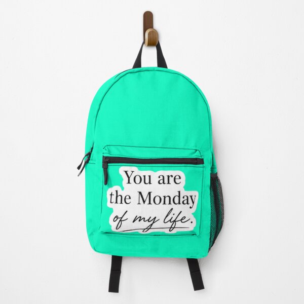 Item preview, You Are The Monday Of My Life Sarcastic Quote Sticker designed and sold by Scro-Ciob-Shop.