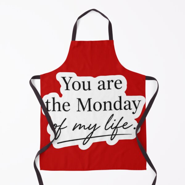 Item preview, You Are The Monday Of My Life Sarcastic Quote Sticker designed and sold by Scro-Ciob-Shop.