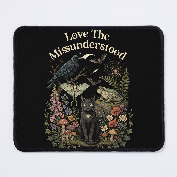 Item preview, Love The Misunderstood Bat Raven Cat Alternative Nature designed and sold by Redgiant87x.